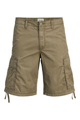 Jack & Jones PLUS Bermuda cargo relaxed fit verde