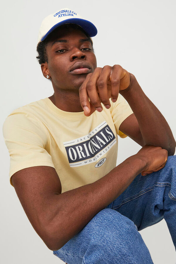 Jack & Jones T-shirt fit padr&atilde;o estampado