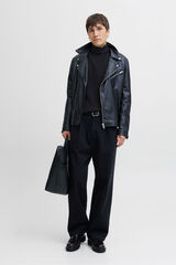 Jack & Jones Jersey b&aacute;sico cuello vuelto negro