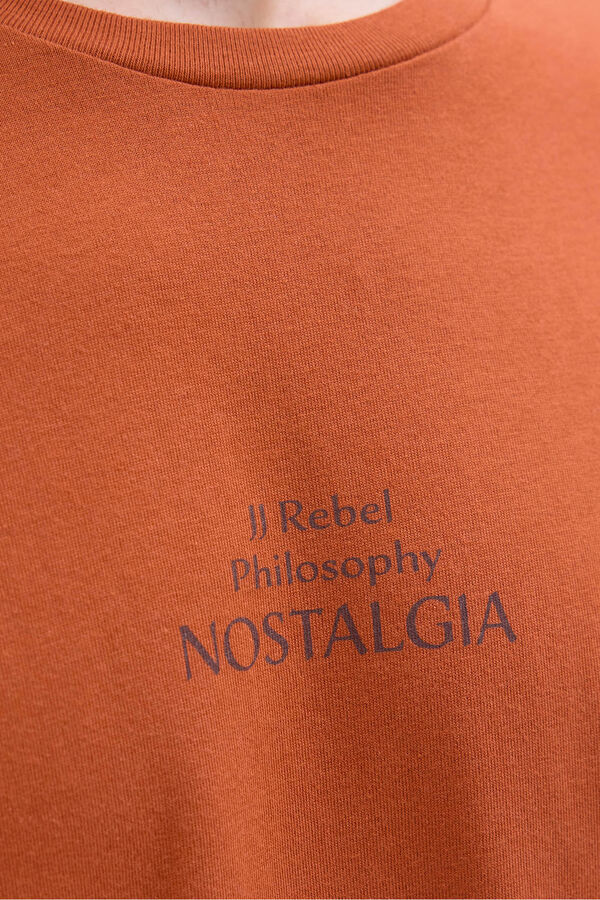 JJ REBEL Camiseta back print naranja