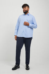 Jack & Jones PLUS Pantal&oacute;n slim fit azul