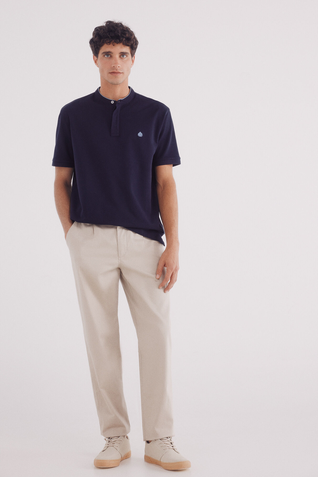 Springfield Polo piqu&eacute; mao regular fit