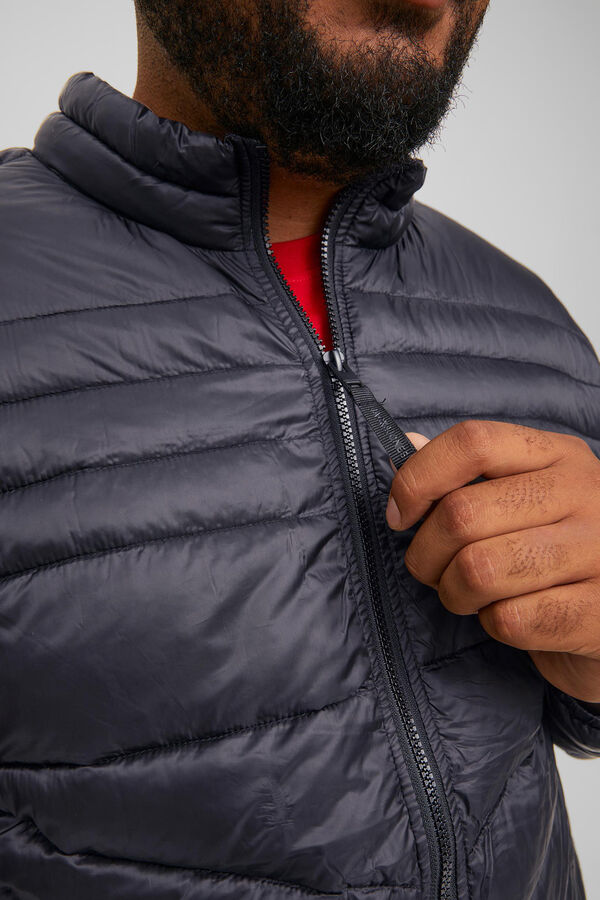 Jack & Jones PLUS Chaqueta acolchada tipo puffer PLUS negro