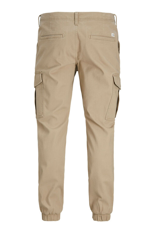 Jack & Jones Pantal&oacute;n slim fit cargo gris