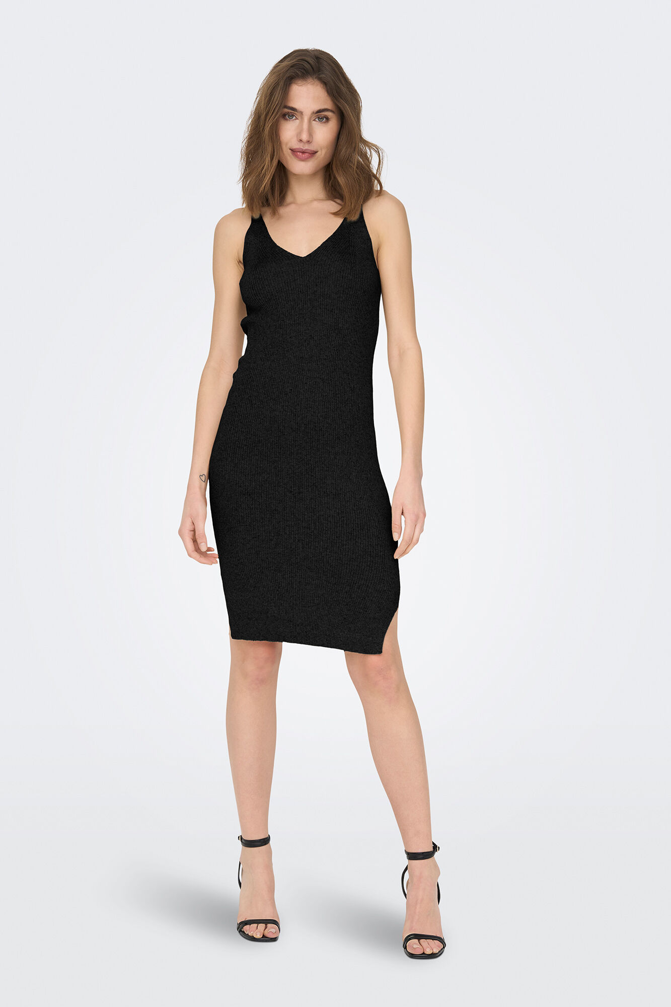 Only Vestido curto de malha