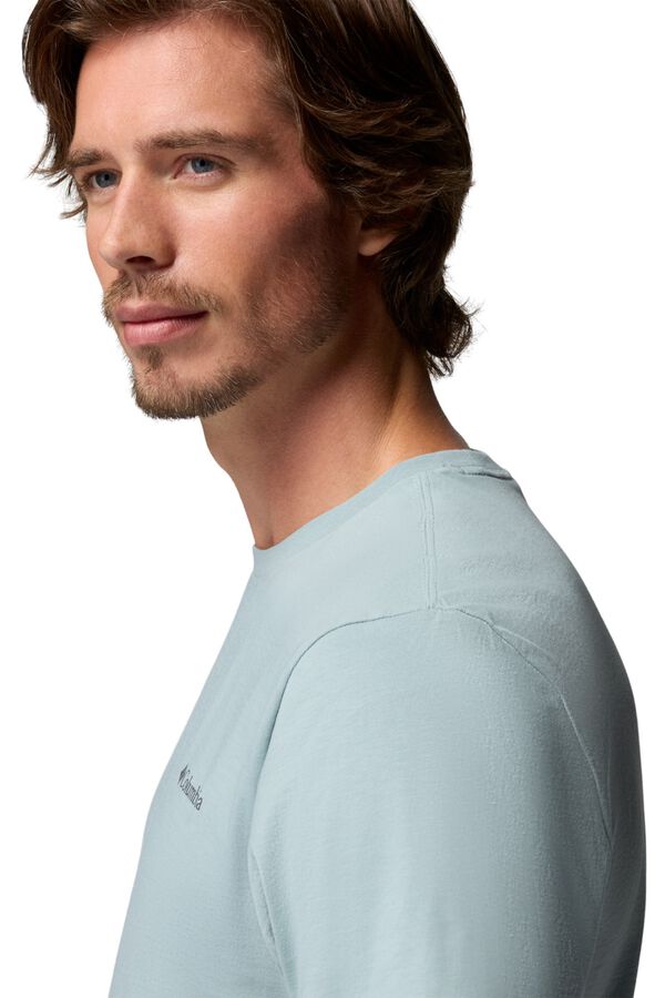 Columbia T-shirt b&aacute;sica azul