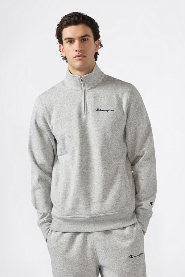 Champion fecho-&eacute;clair Champion com meia Sweatshirt cinzento