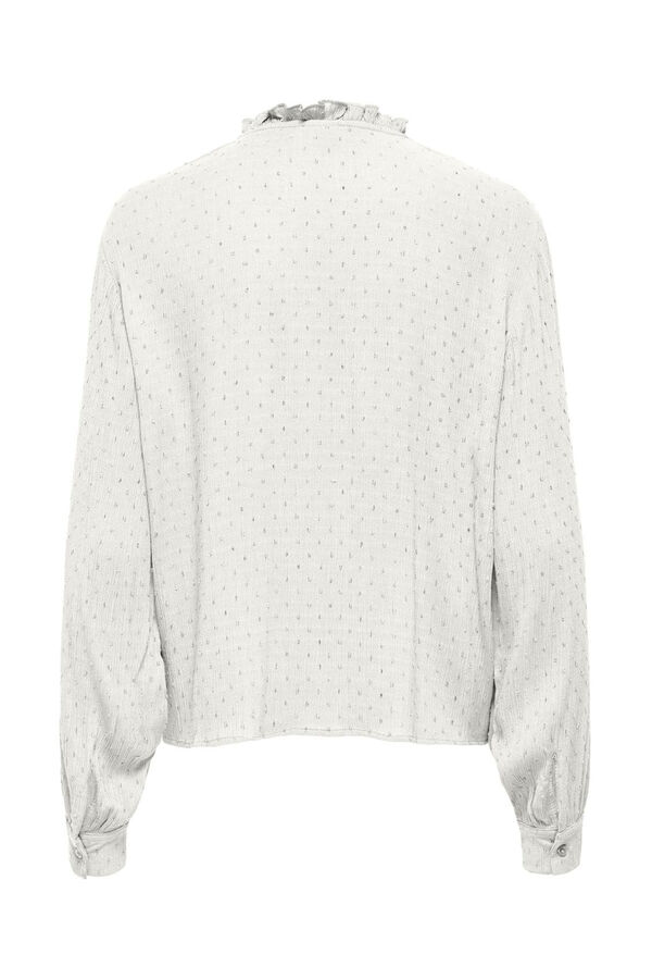 JDY Blusa de manga comprida  branco