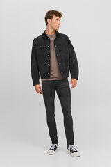 Jack & Jones Jeans Glenn slim fit preto