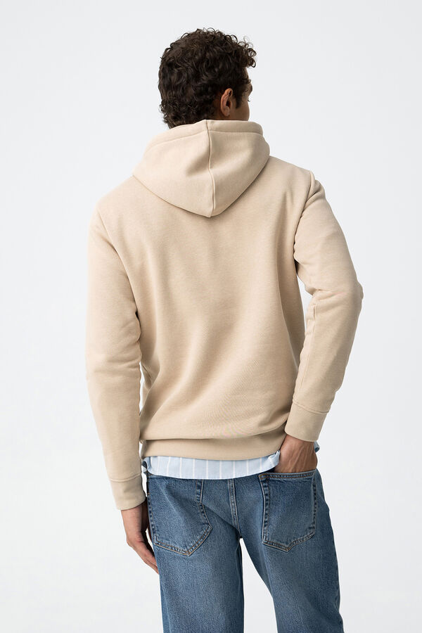 Tiffosi Hoodie B&aacute;sico beige