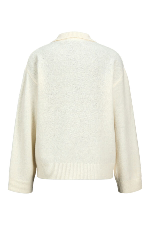 Jack & Jones Su&eacute;ter liso tipo polo estampado