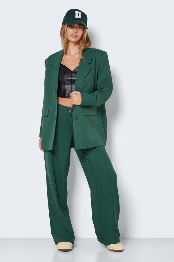Noisy May Blazer oversize verde