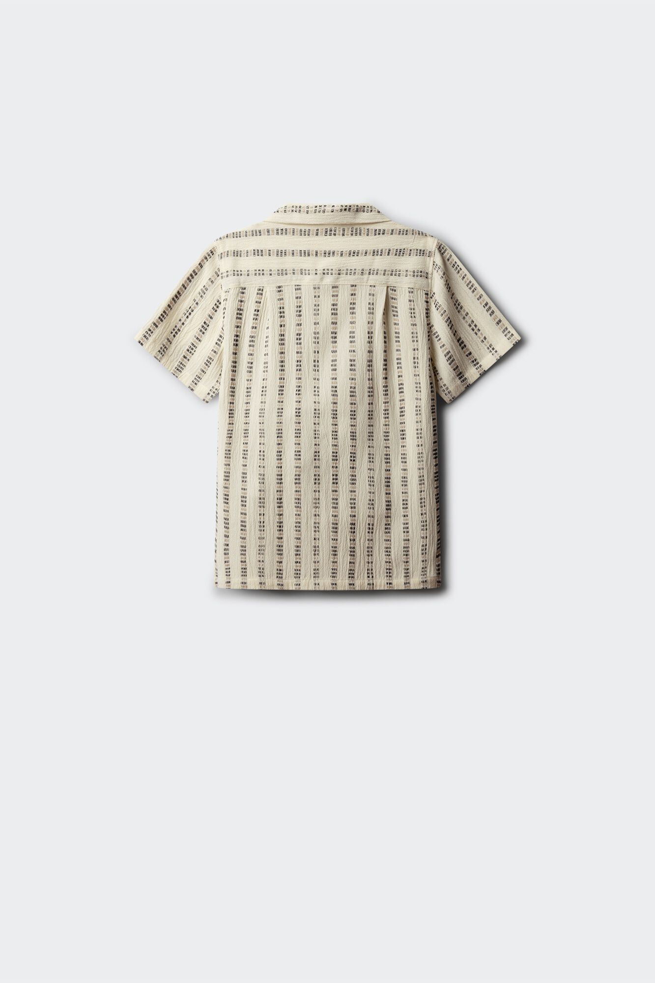 Springfield Kids Camisa manga corta bordado rayas ni&ntilde;o