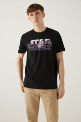 Springfield Camiseta Stars Wars negro