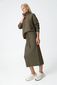 Tiffosi Falda Midi de Punto Canal&eacute;