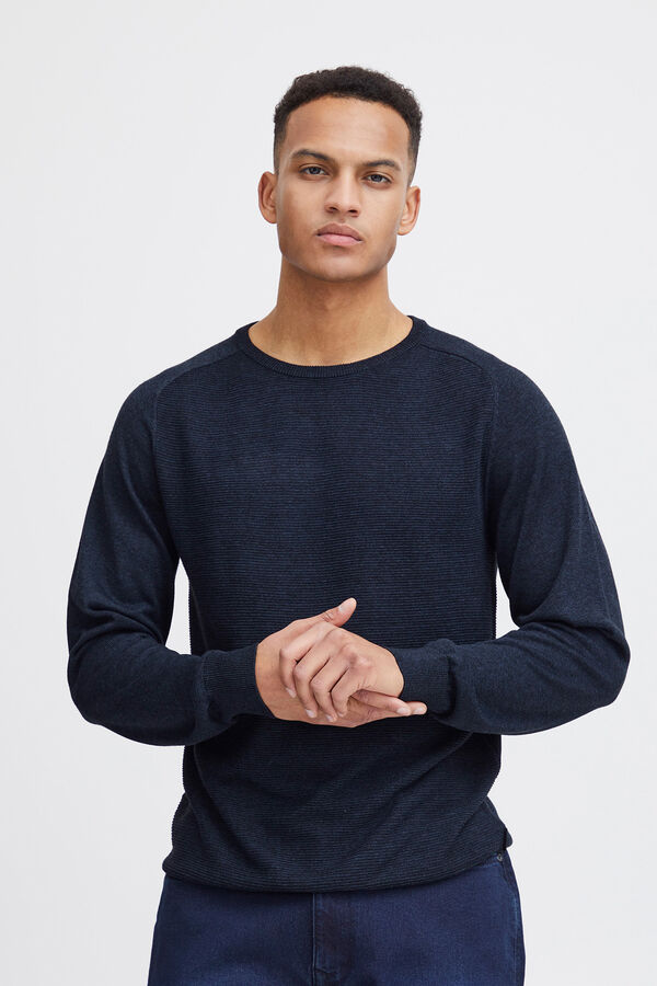 Blend Sudadera cuello redondo azul