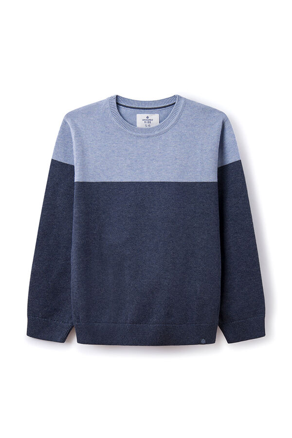 Springfield Kids Camisola color block menino azul