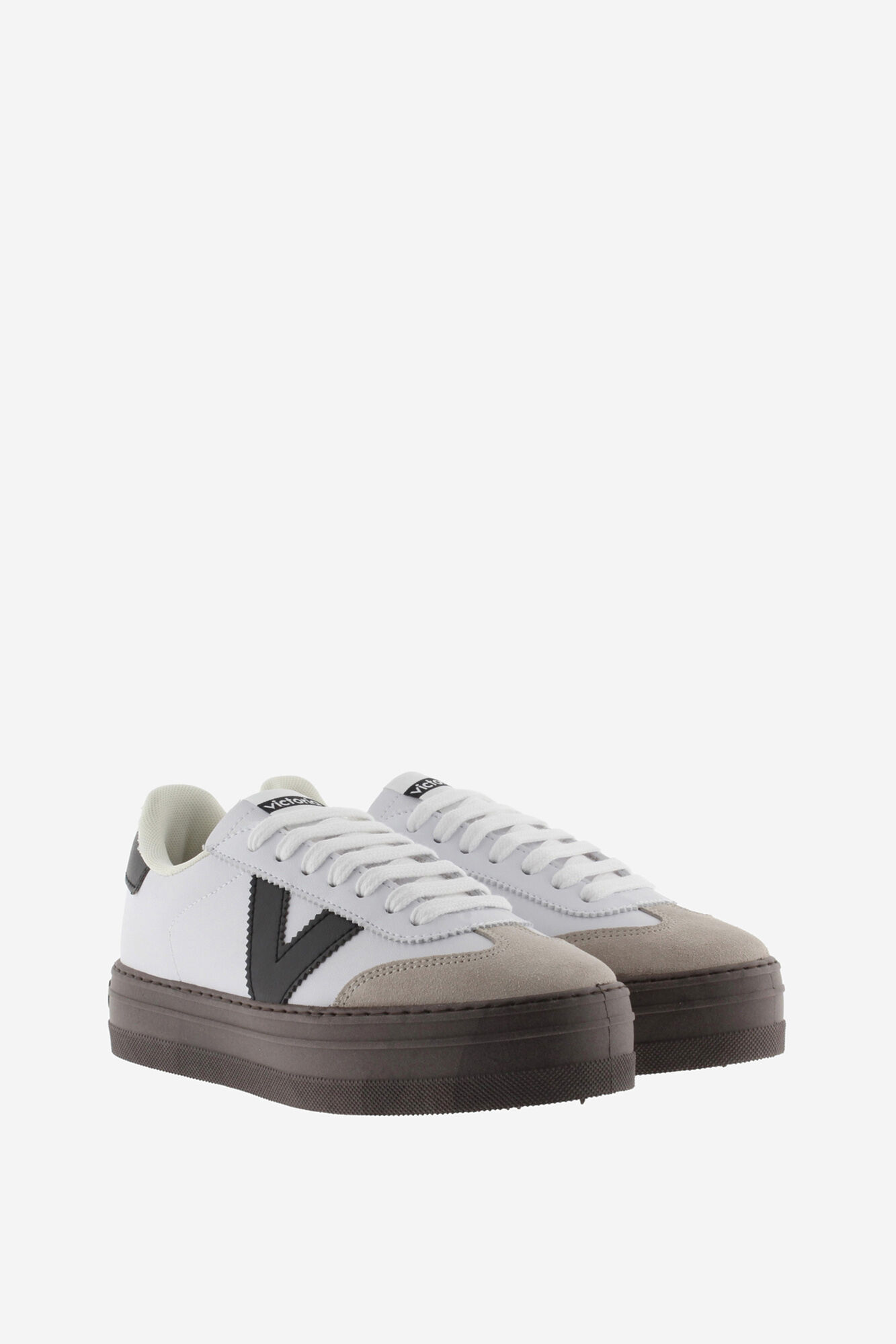 Victoria Zapatillas de efecto piel Victoria