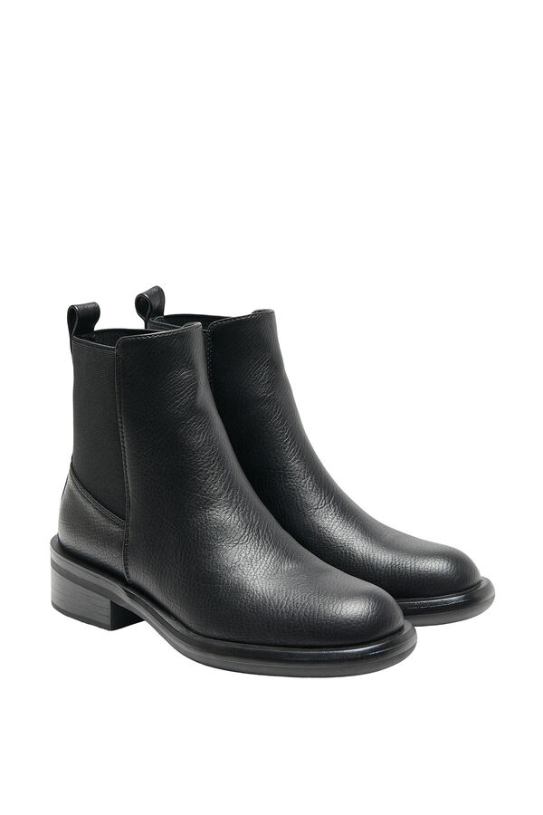 Springfield Bota chelsea polipiel negro