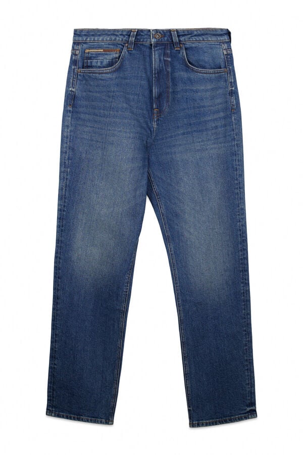 Springfield Jeans sobretintado regular fit azul