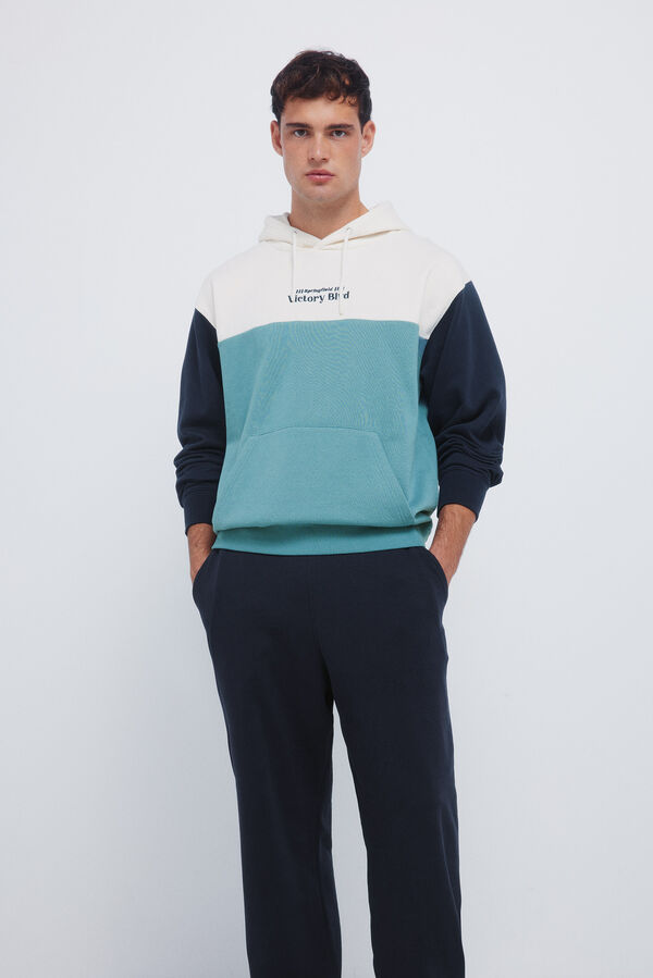 Springfield Pantal&oacute;n chandal ancho azul