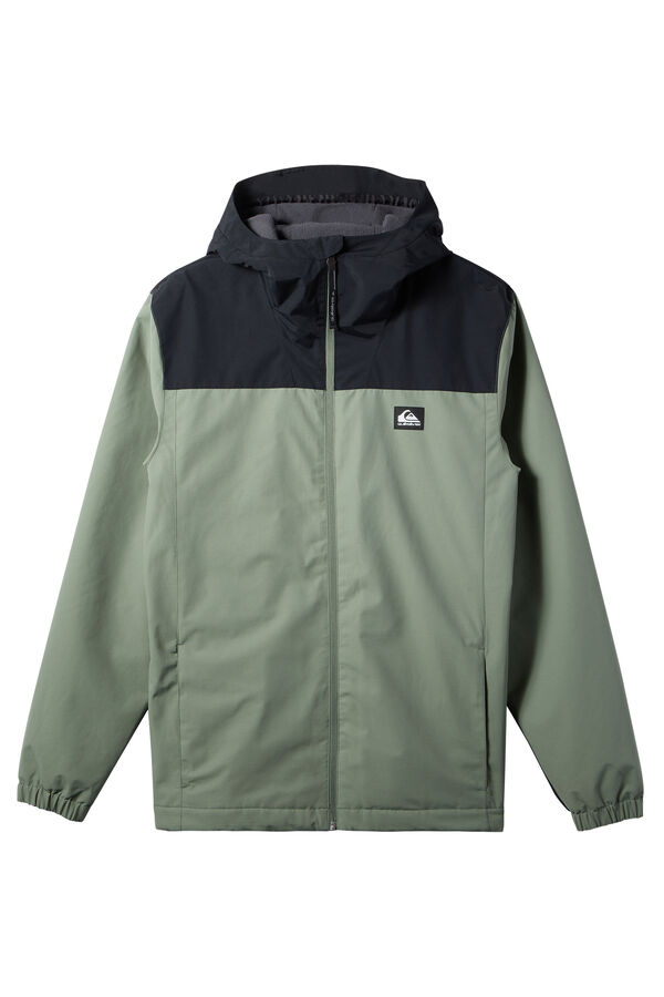 Quiksilver Chaqueta aislante con capucha para hombre azul