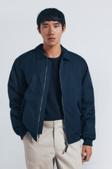 Springfield Cazadora acolchada aviador azul