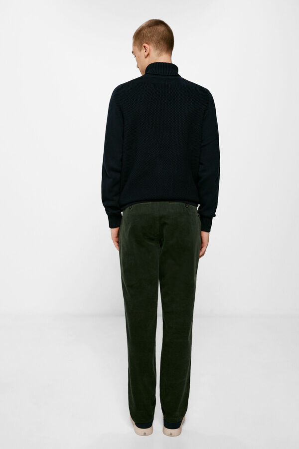 Springfield Chino micro pana verde