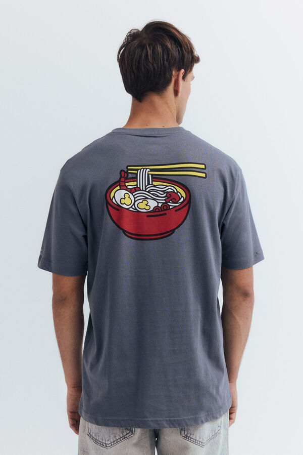 Springfield Camiseta Mickey Ramen azul