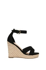 Only Shoes Alpercata de cunha preto