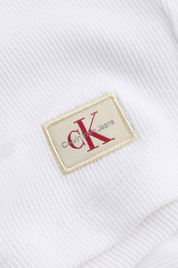 CK Jeans Top de alças branco