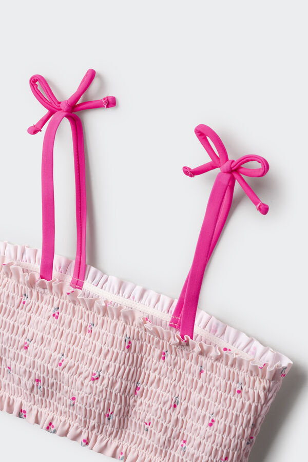 Springfield Kids Bikini flores ni&ntilde;a rosa