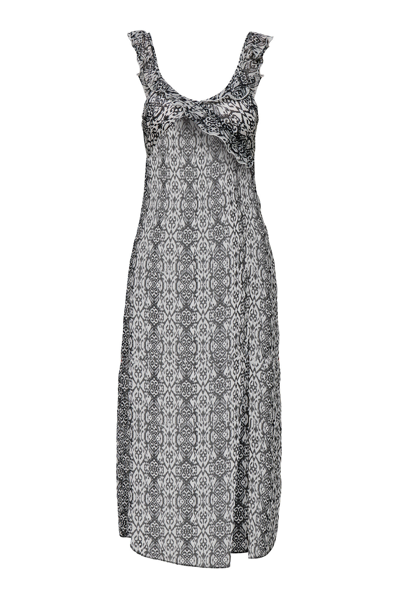 Only Vestido de al&ccedil;as comprido