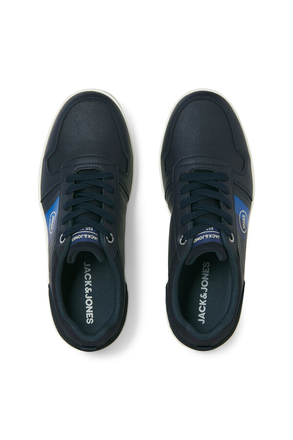 Jack & Jones Zapatillas s&iacute;mil piel azul