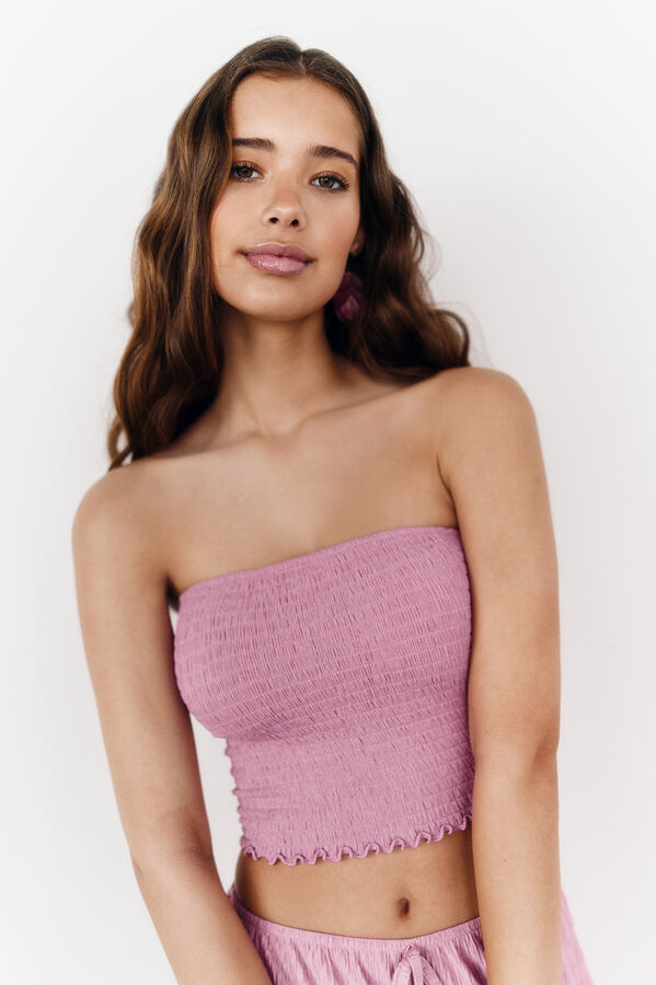 High Spirits Biscotti top morado/lila