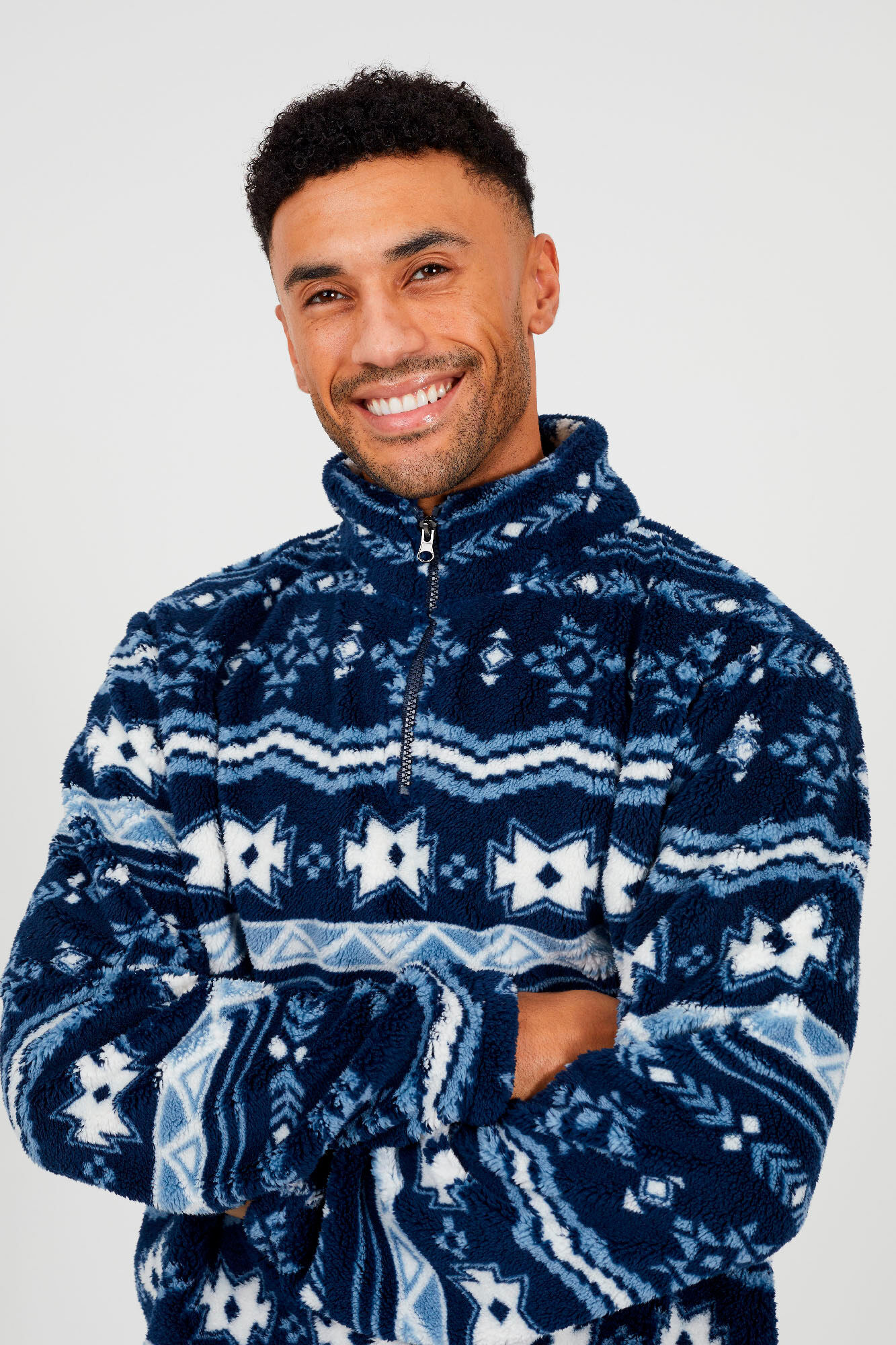 Brave Soul Sudadera cuello cremallera