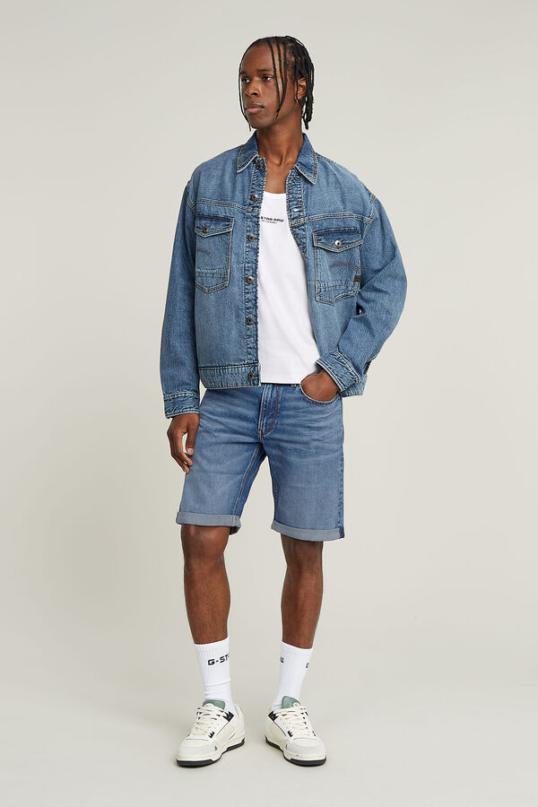 G-STAR Bermuda jeans azul