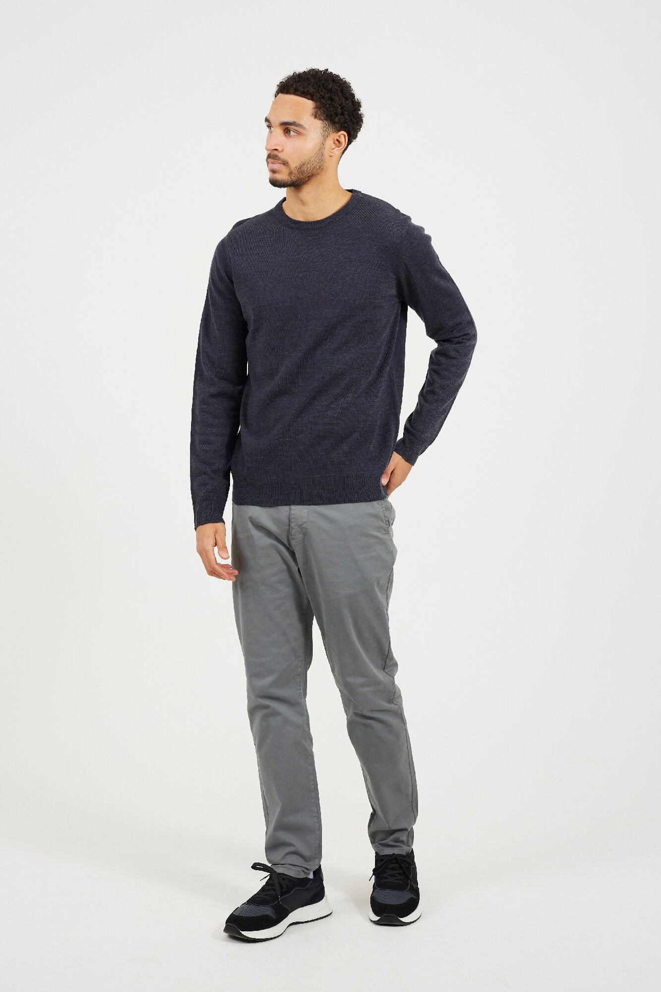 Brave Soul Jersey cuello redondo