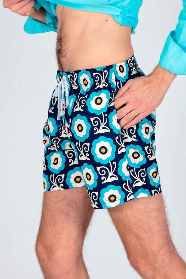 Brave Soul Bañador estampado con cordón estampado