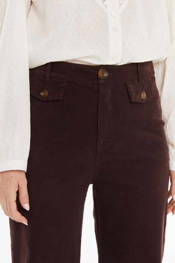 System Action Pantal&oacute;n micropana burdeos