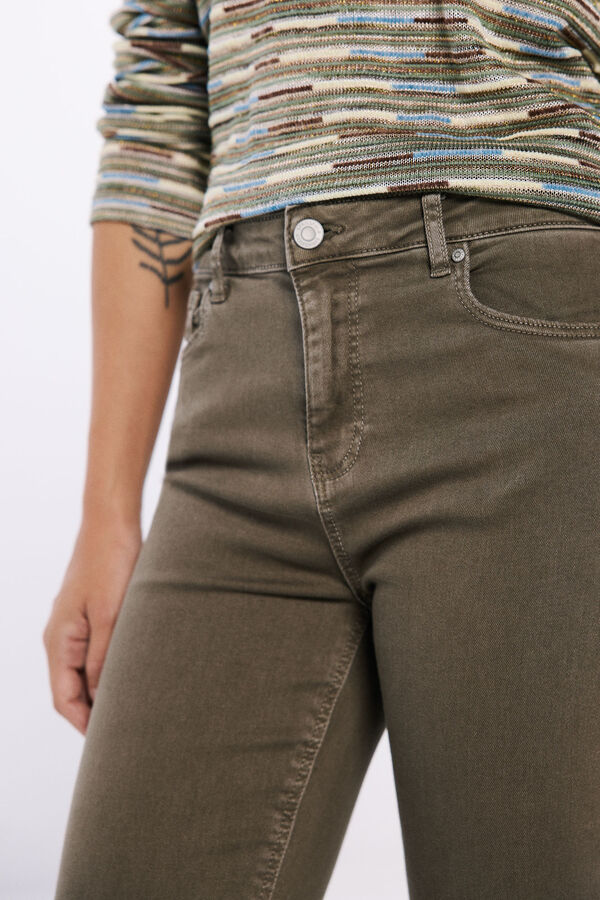 Springfield Jeans kick flare color estampado