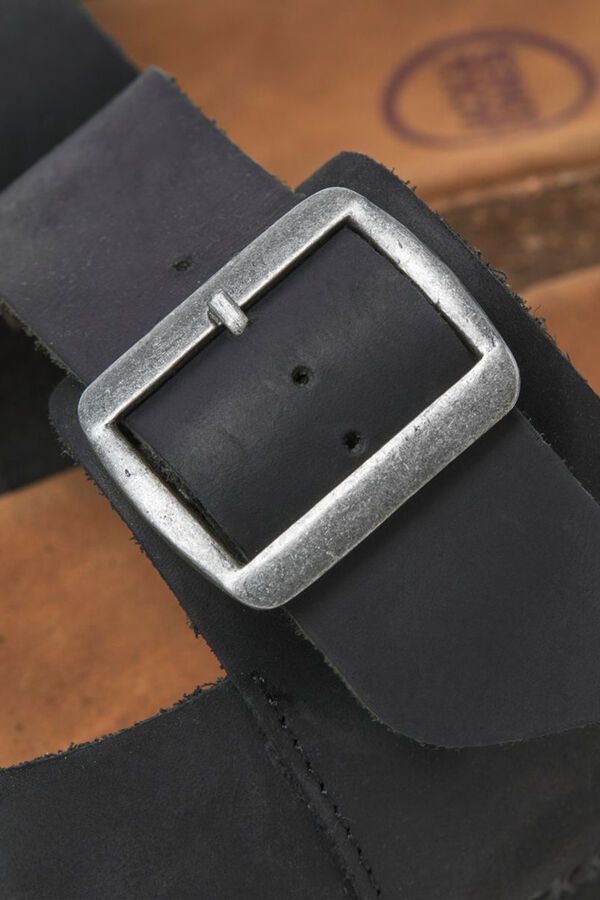 Jack & Jones PLUS Sandalias con doble hebilla negro