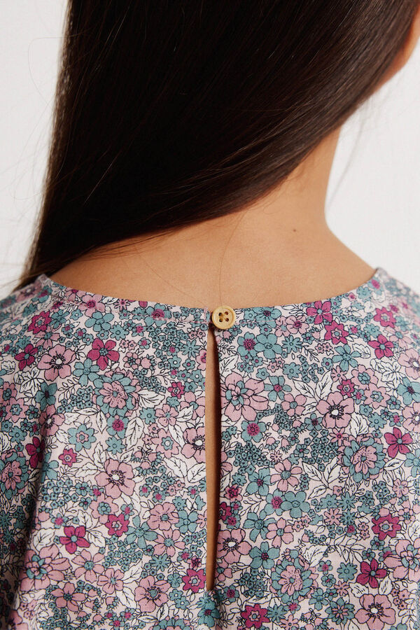 Springfield Kids Vestido estampado flores liberty estampado