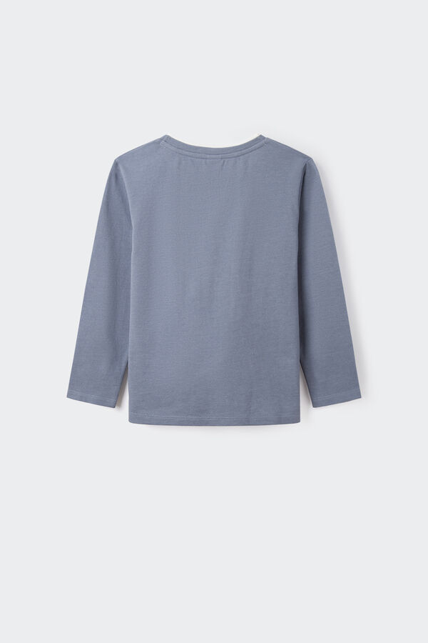 Springfield Kids Camiseta cuello doble ni&ntilde;o azul