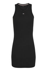 Tommy Jeans Vestido de tirantes Tommy Jeans negro