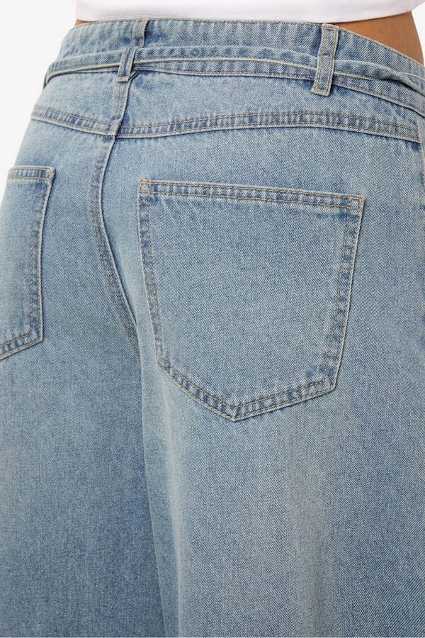 Noisy May Vaquero wide lazada azul