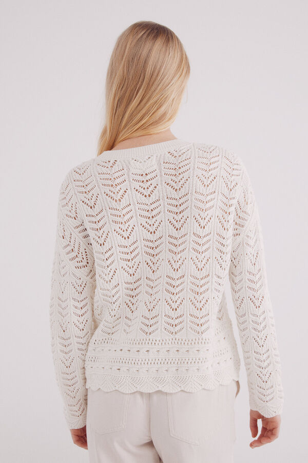 Springfield Jersey pointelle blanco