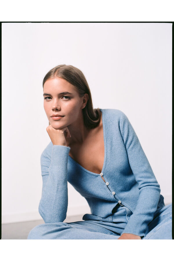 High Spirits Cardigan Harper's azul