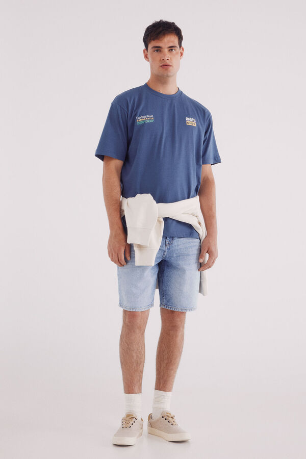 Springfield Camiseta Castelo de Areia azul