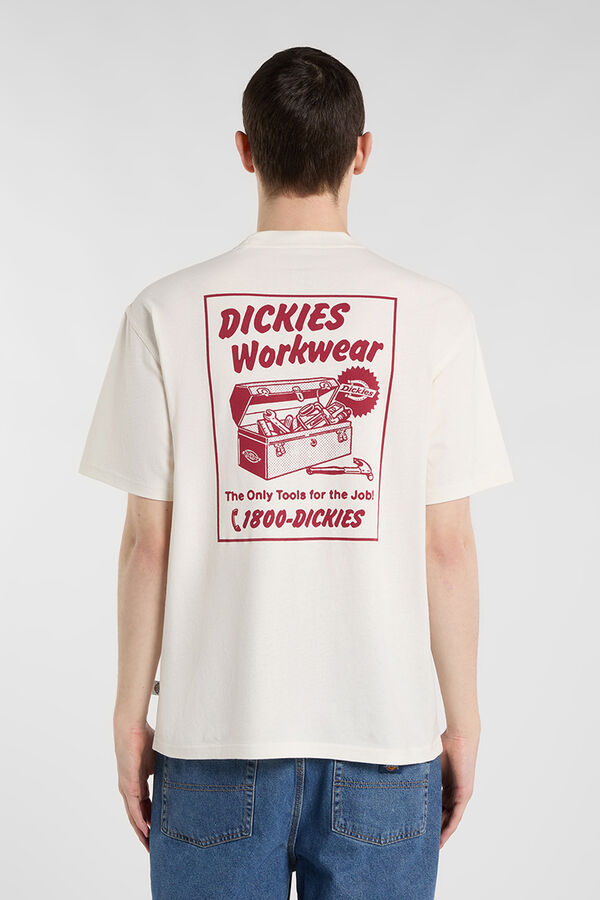 Dickies T-shirt de manga curta branco